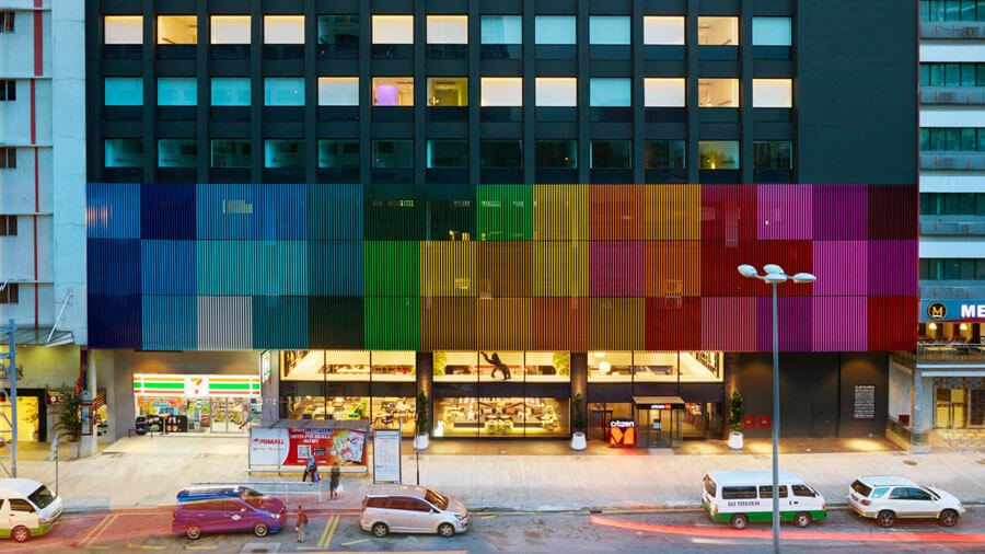mat -truoc -khach -san- CitizenM -Kuala- Lumpur -Bukit- Bintang